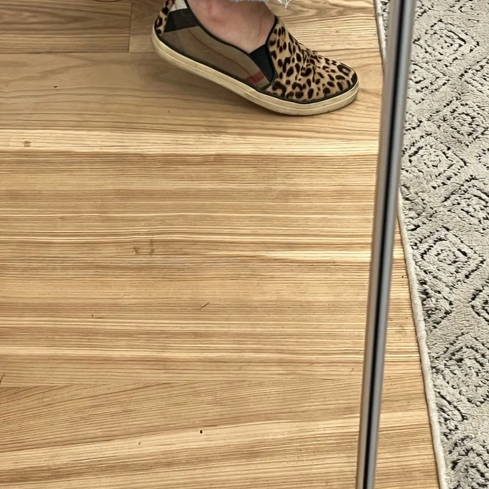 Burberry Leopard Print Flats shoes keds - Picture 2 of 13